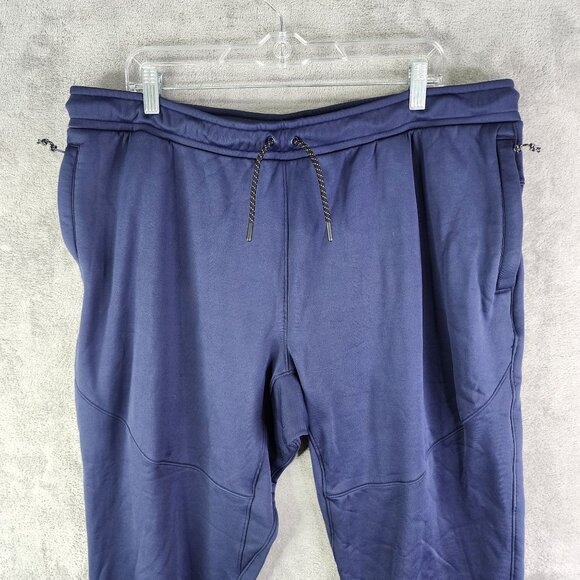 Mens Blue All In Motion Jogger Pants Water Resistant 28" Inseam Size XL - Picture 4 of 12